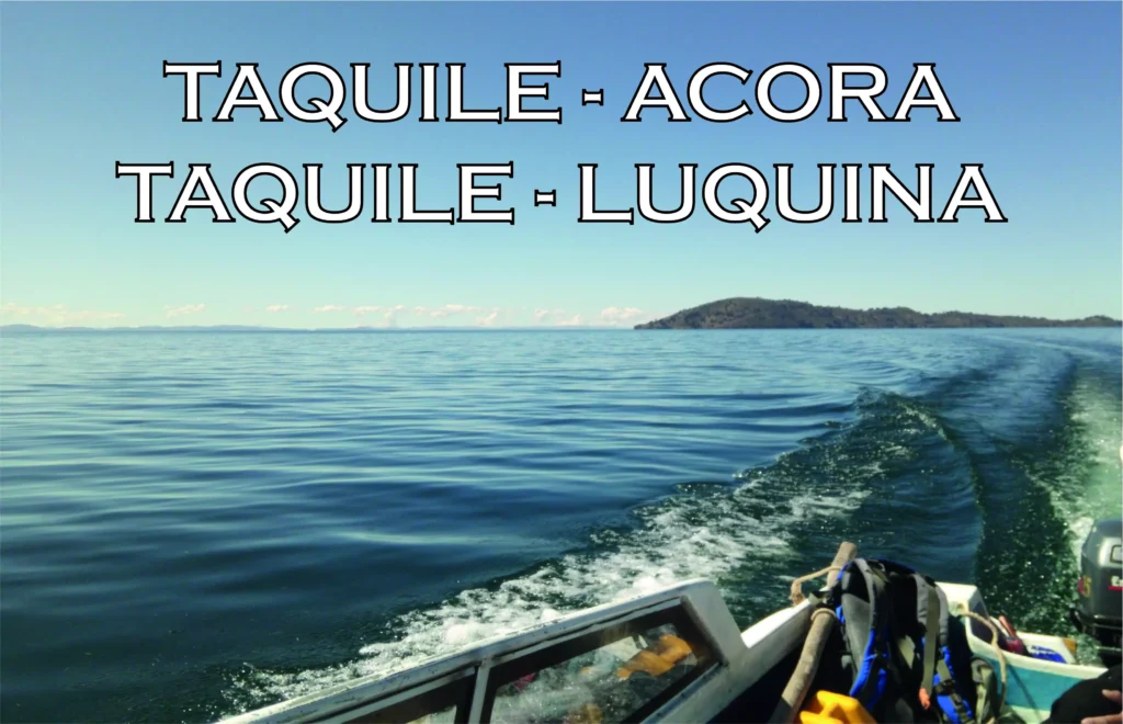 Private mini boat transportation service on Lake Titicaca. Boat from Taquile to Llachon, from Taquile to Luquina, from Taquile to Amantani. Servicio de transporte en mini lancha privada en el lago Titicaca. Lancha desde taquile hacia Llachon, de Taquile hacia Luquina, de Taquile hacia Amantani.