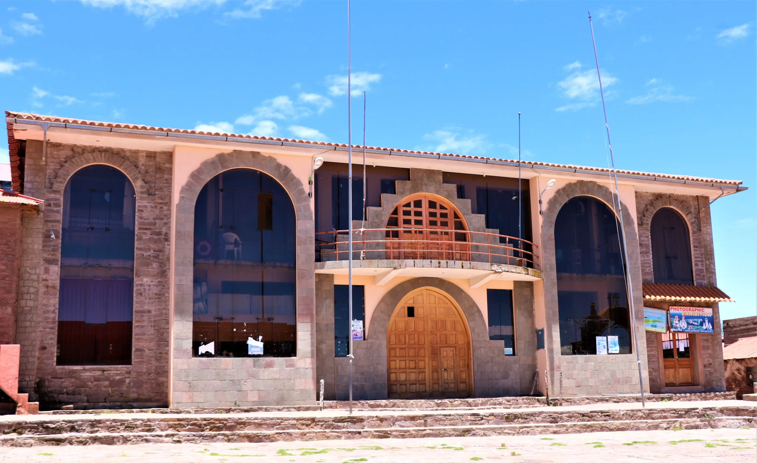 Isla taquile Puno Peru